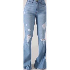 High waisted Bell Bottoms